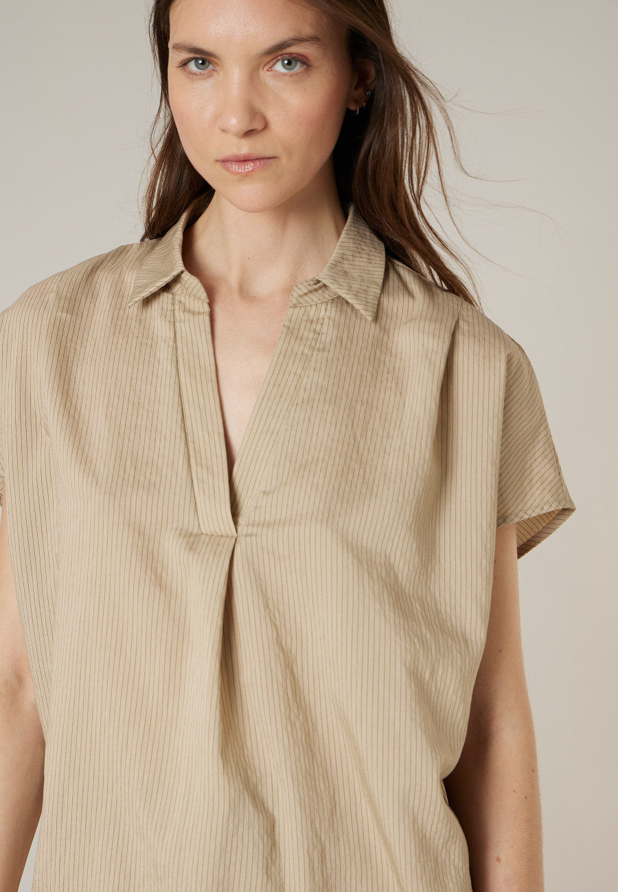 Beige NOEFI blouse for women size XXL-2