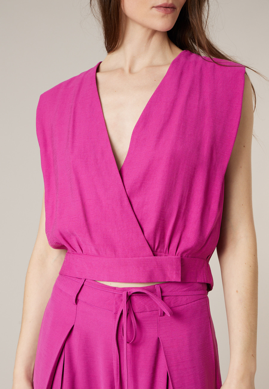 MELICE dahlia wrap top for women size XXL-1