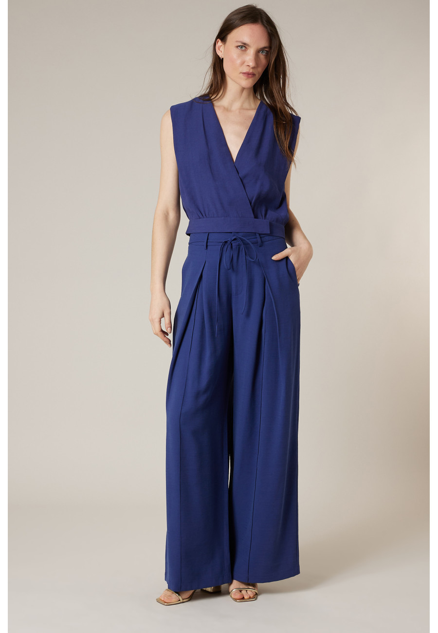Top cache-cœur MELICE marine pour femme taille XXL-1