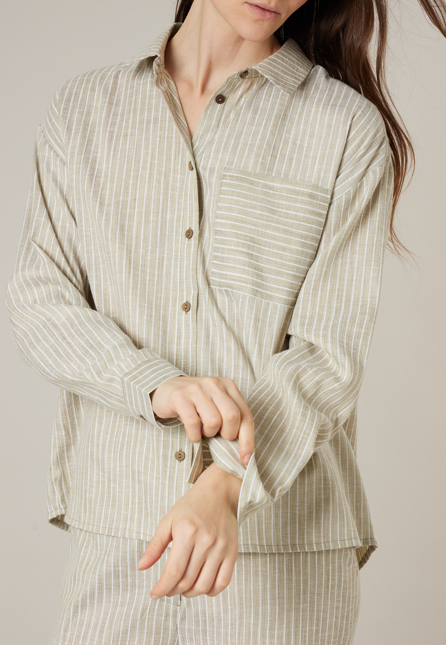 Chemise MOANA khaki pour femme taille XXL-2