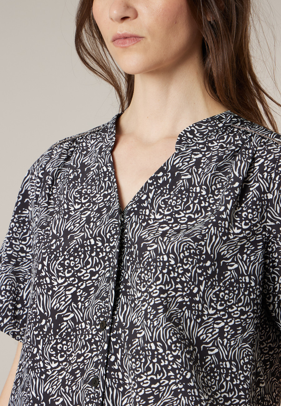 Women's black ODANA blouse size XXL-2