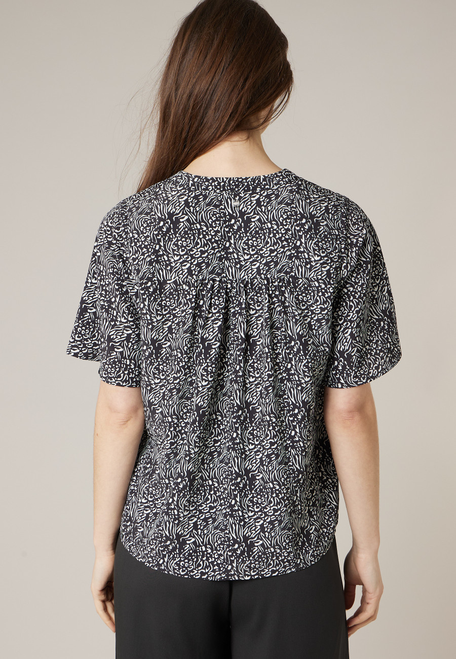 Blouse ODANA noir pour femme taille XXL-3