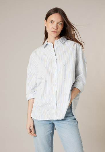 Blue CASSIDIE shirt for women size XXL-0
