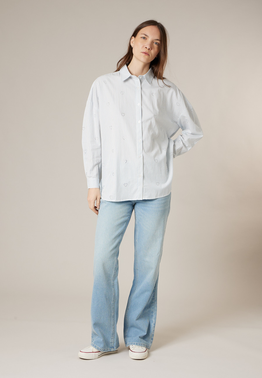 Blue CASSIDIE shirt for women size XXL-1