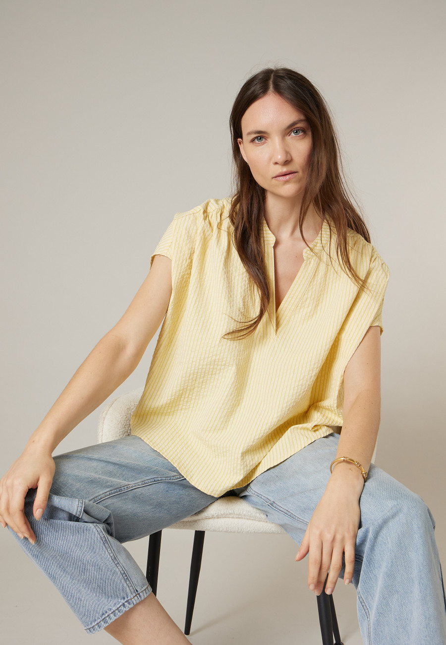 DANIELA yellow blouse for women size XXL-0
