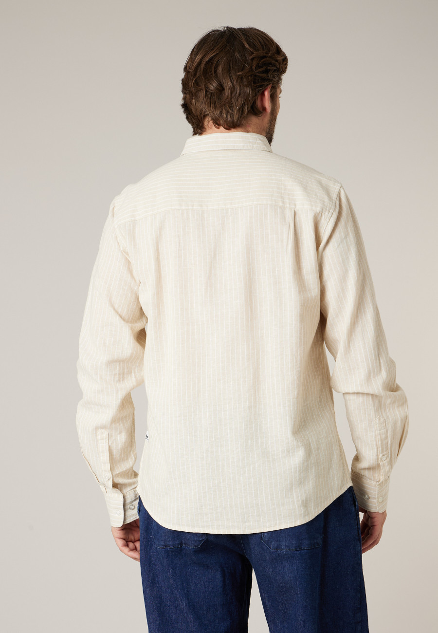 Chemise MYERS beige pour homme taille XXXL-3