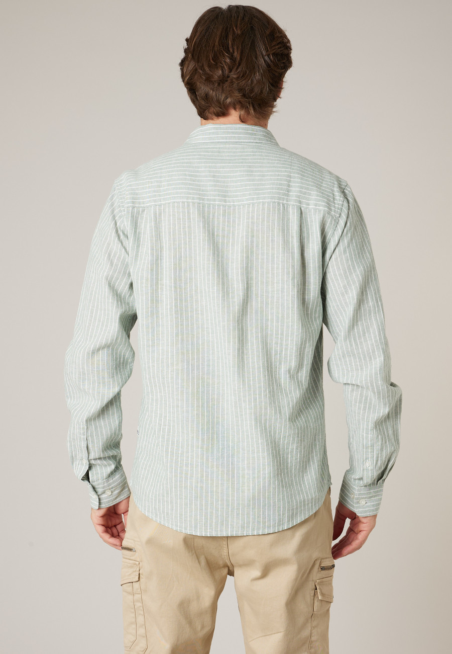 Chemise MYERS vert pour homme taille XXXL-3