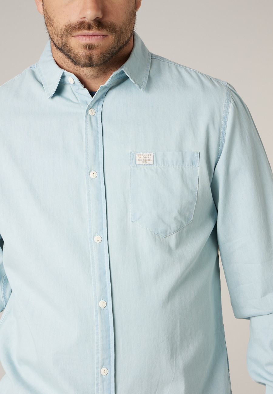 Men's blue MATCHY shirt size XXXL-2