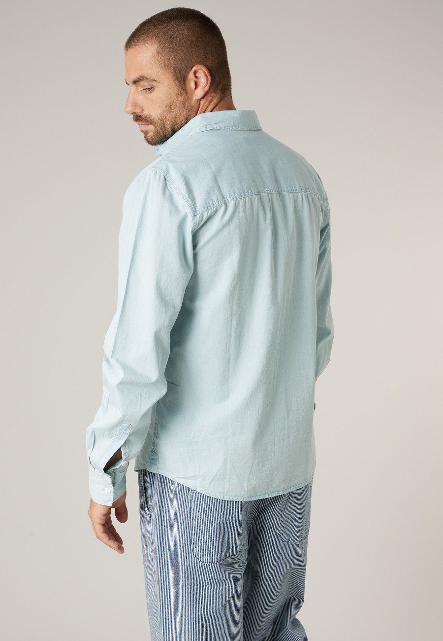 Men's blue MATCHY shirt size XXXL-3