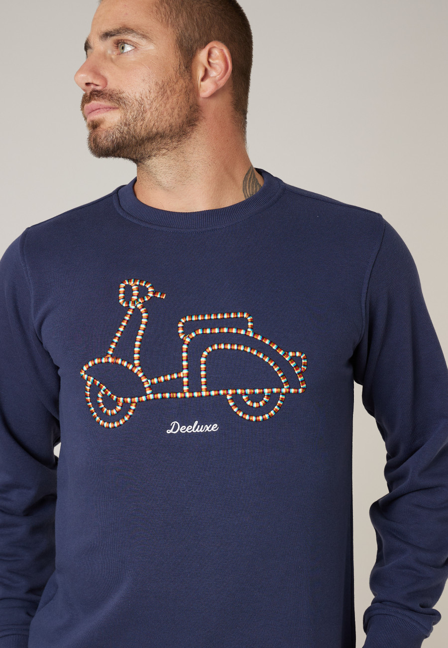 Sweat RAVON marine pour homme taille XXXL-2