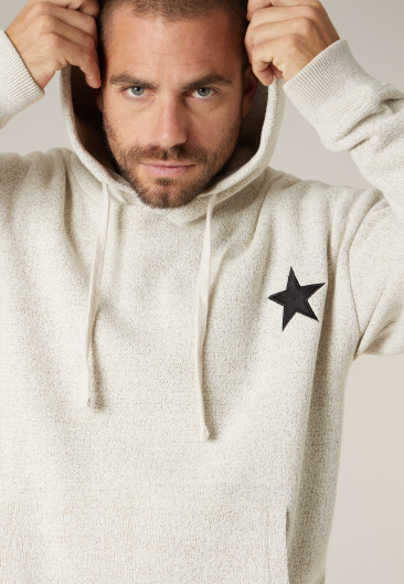 Sweat DAPPERON blanc pour homme taille XXXL-0