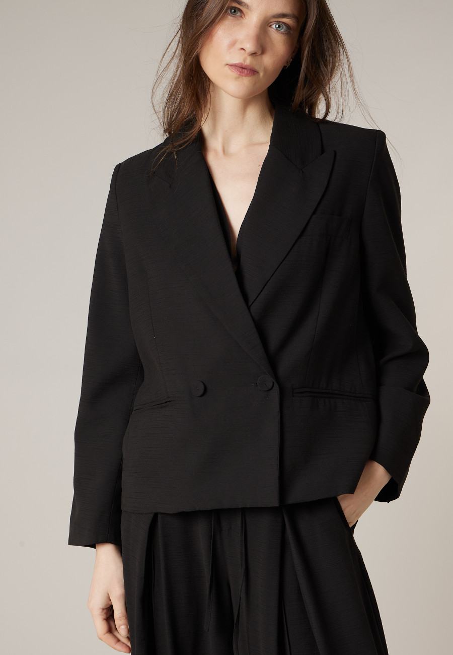 Blazer SELANI noir pour femme taille XXL-2