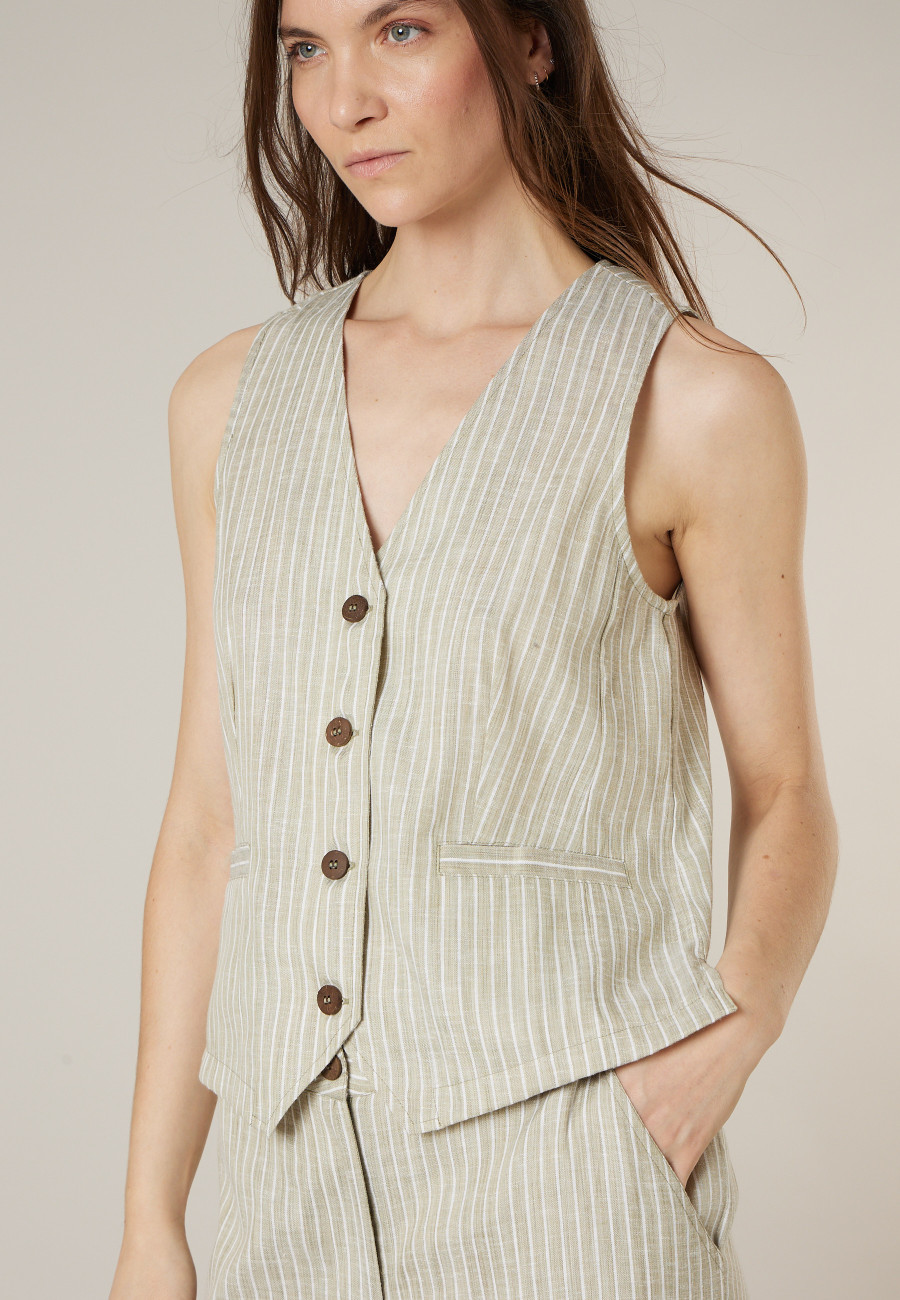 Women's khaki DAYA cardigan size XXL-2