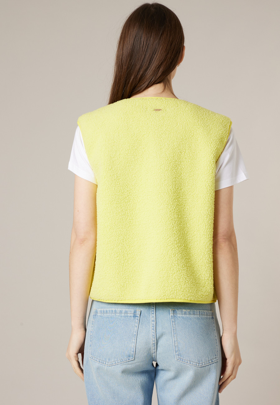 Gilet OLERA jaune néon pour femme taille XXL-3