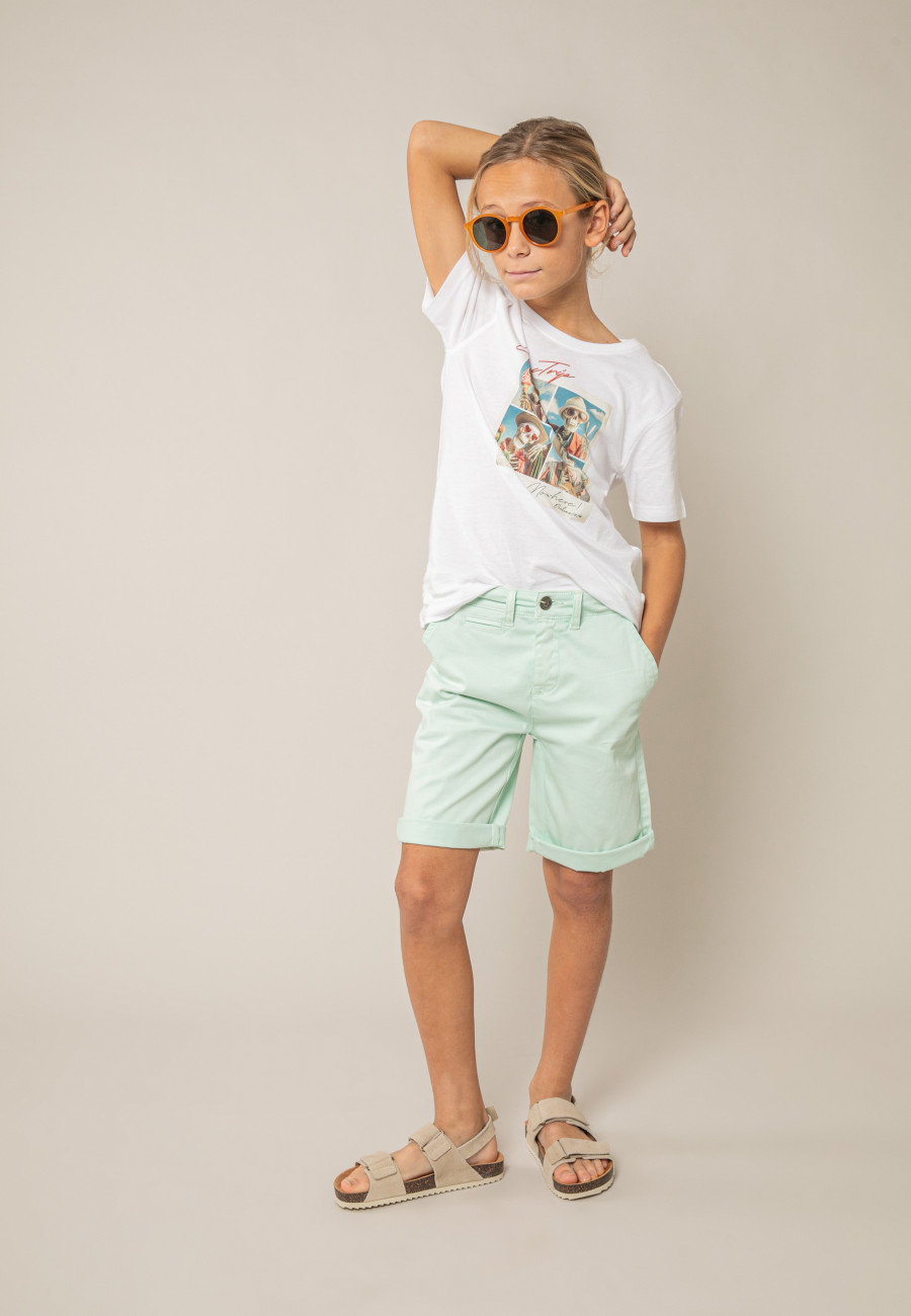 VARTY blue Bermuda shorts for boys size 8-0