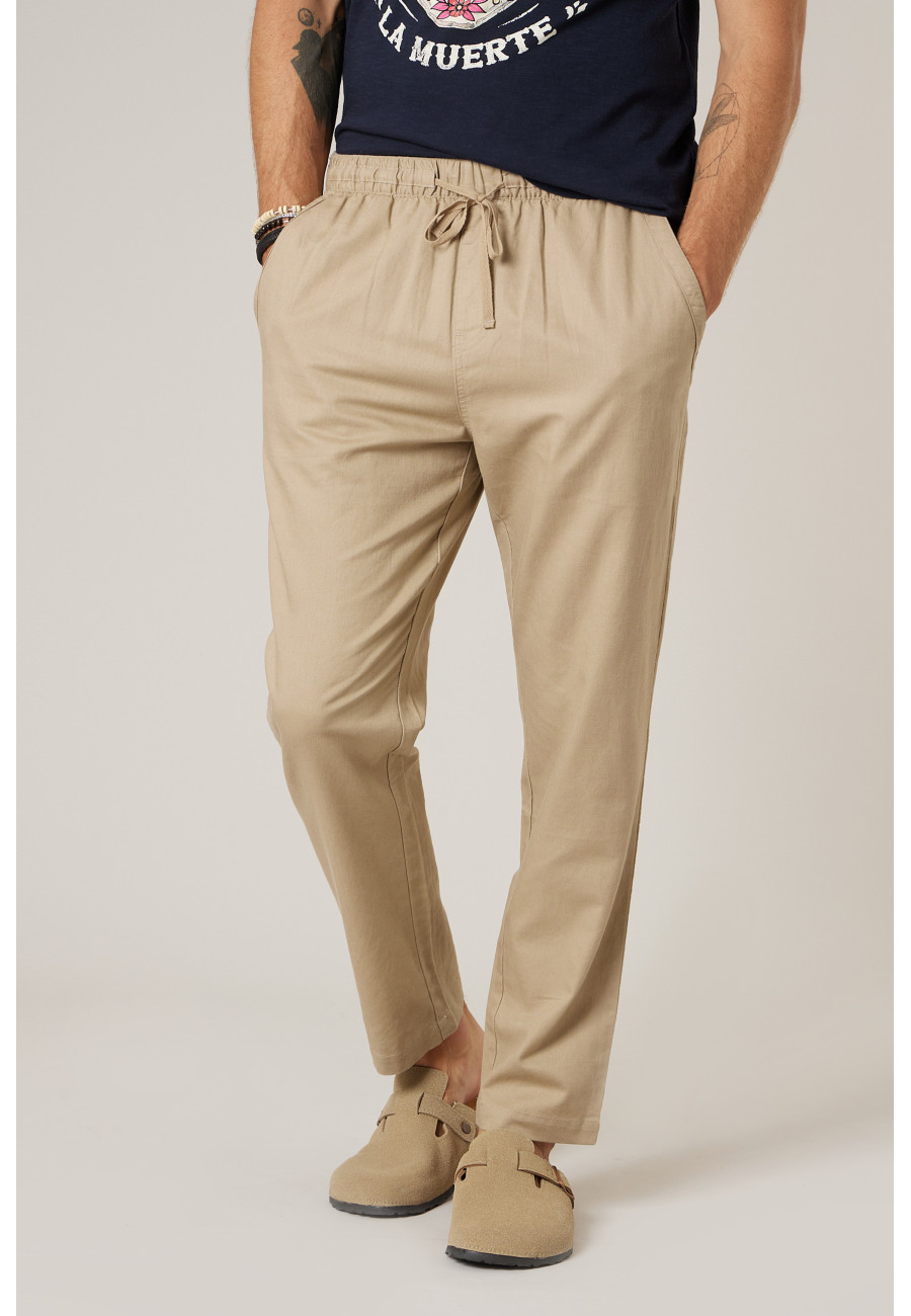 GLADES beige trousers for men size XXXL-1