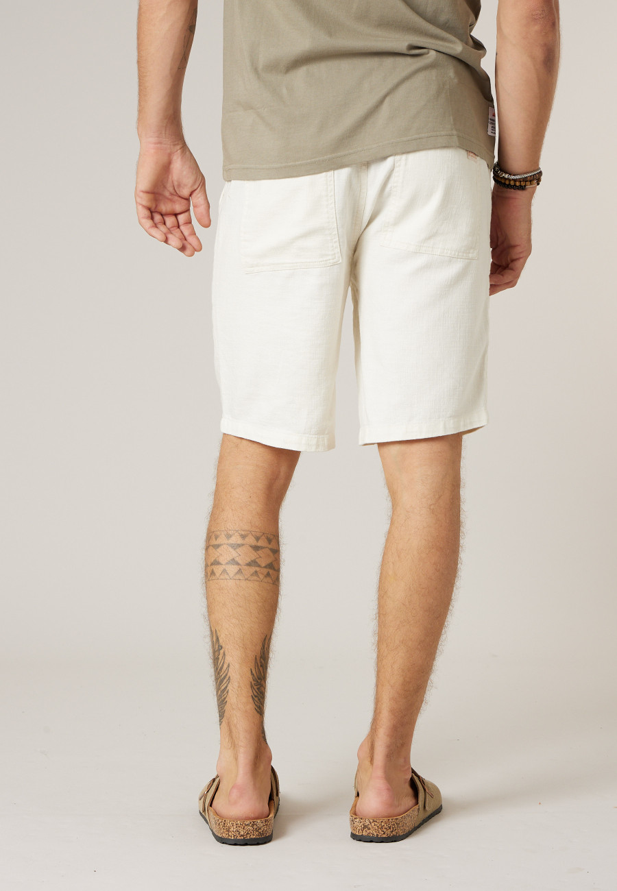 Men's beige MIDDLE Bermuda shorts size XXXL-8