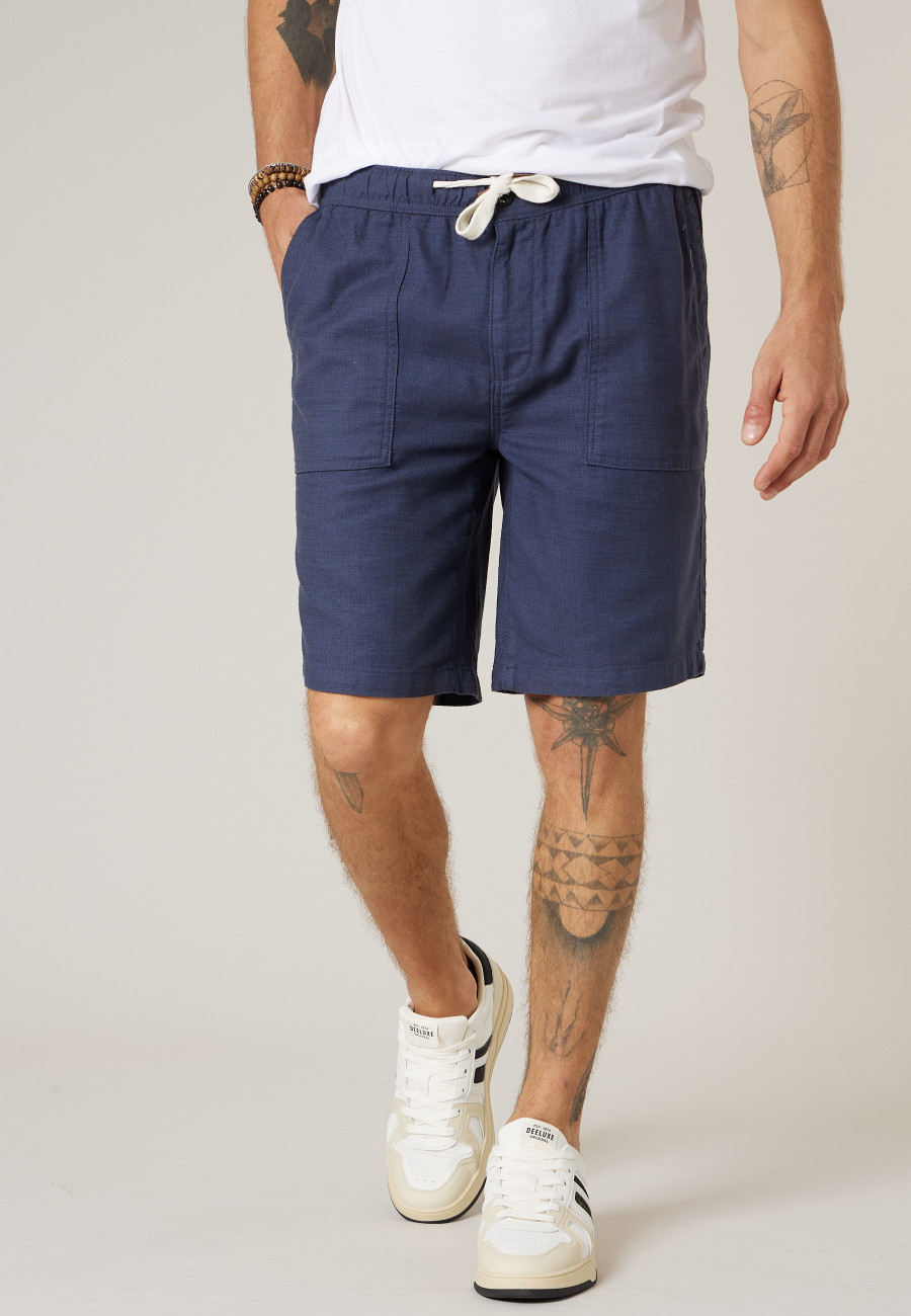 Men's navy MIDDLE Bermuda shorts size XXXL-1