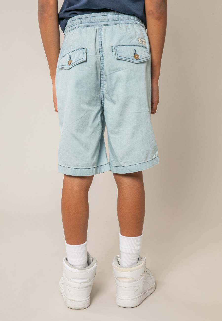 Blue MOTCHY Bermuda shorts for boys size 8-3