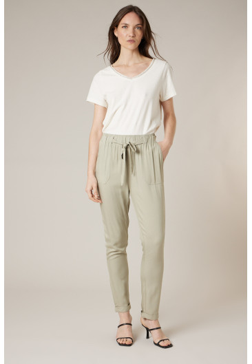 Women's ELIDA Black Pants Size 44-0