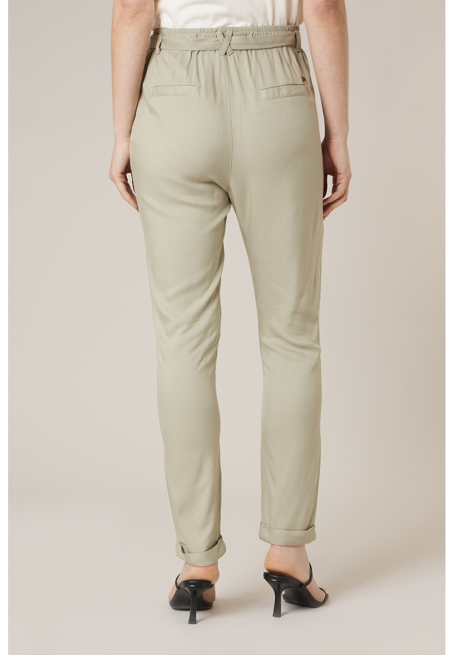 ELIDA Green Pants for Women Size 44-3