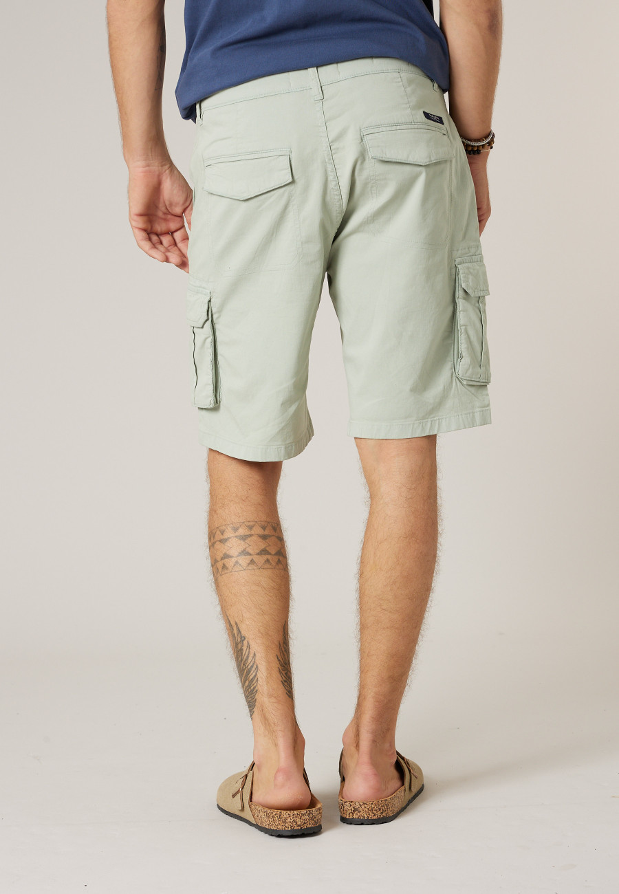Bermuda SLOG vert pour homme taille 38-3
