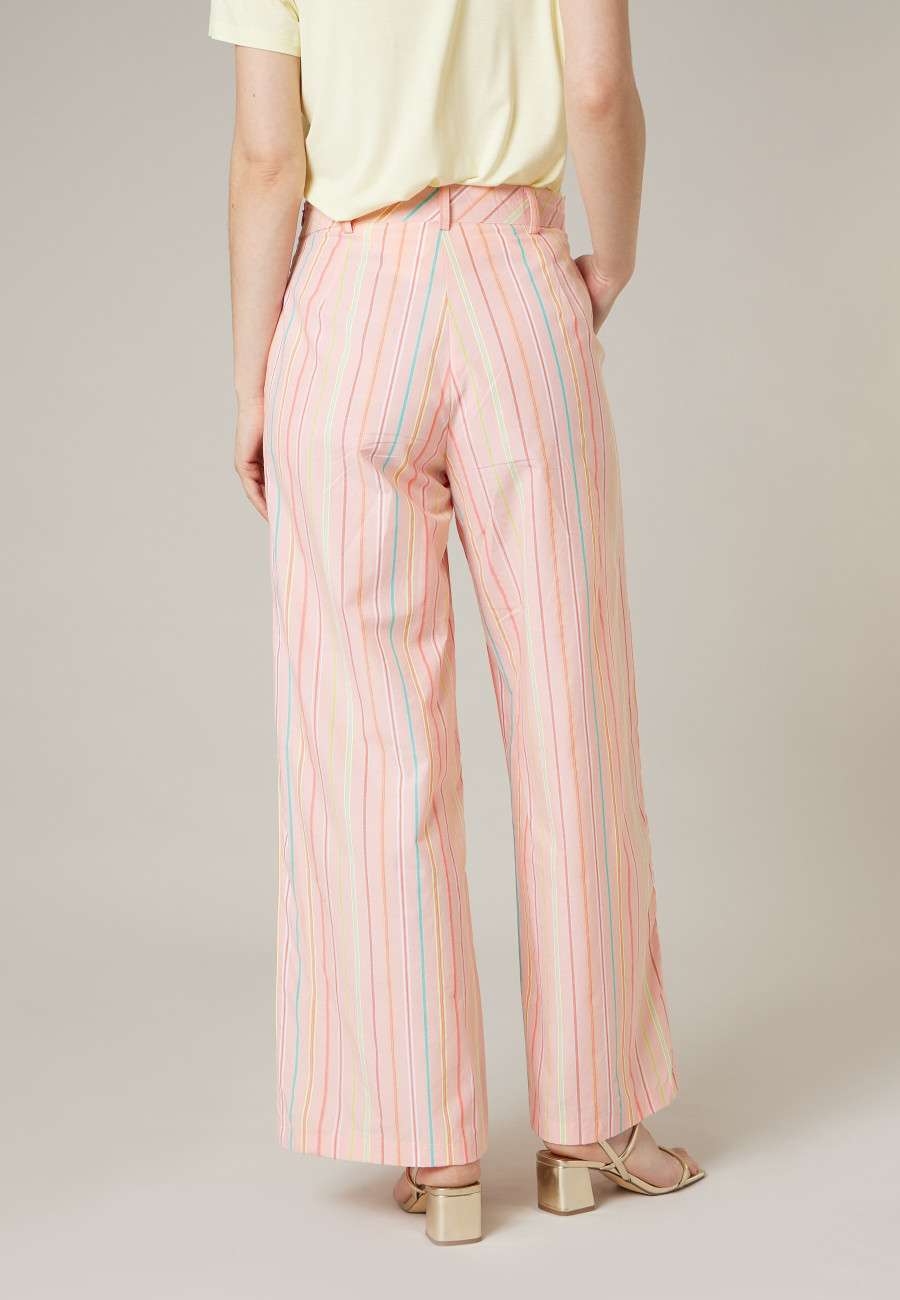 Women's ANNIE Peach Pants Size 44-3