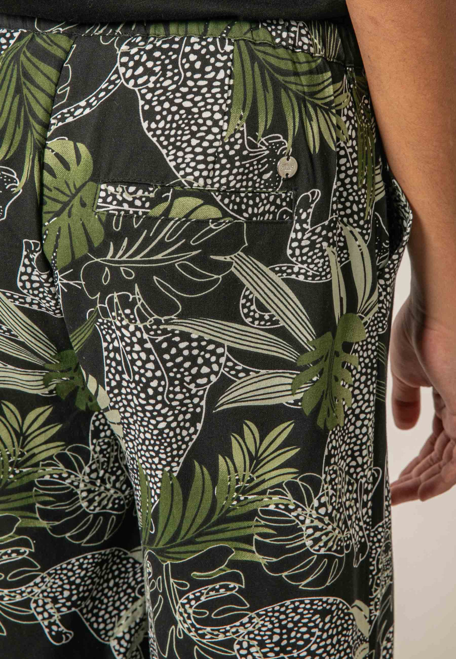 Pantalon LEOVA noir pour fille taille 8-2