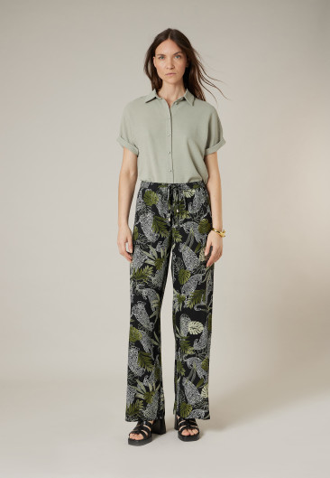 Women's LEOVA black trousers size 44-4
