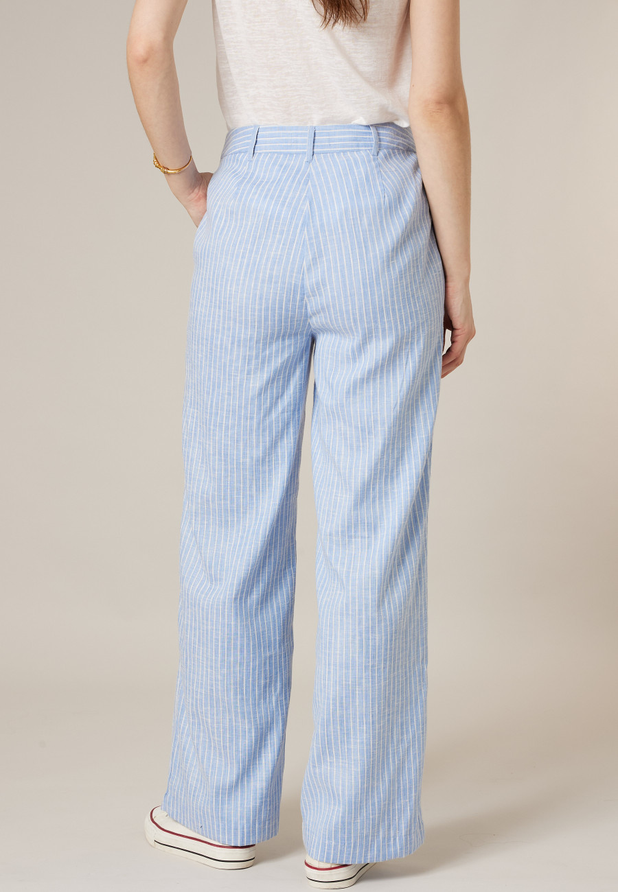 Pantalon AZALIA bleu pour femme taille 44-3