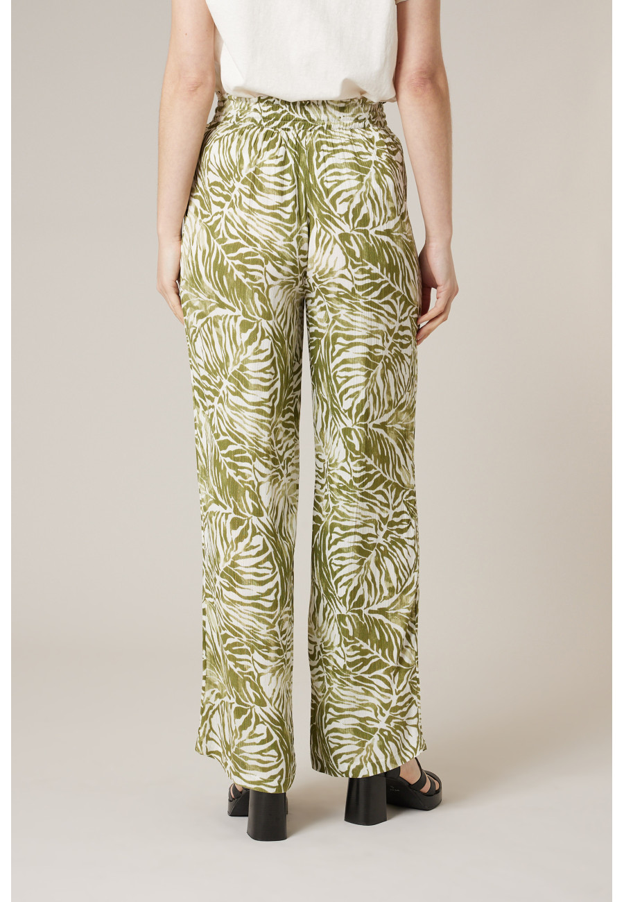 SAMI khaki trousers for women size 44-3
