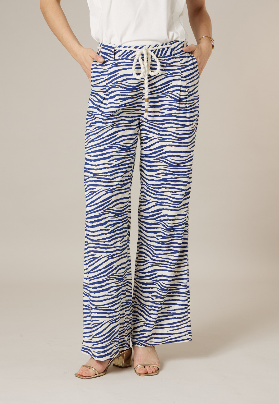 Women's blue DONAZIA trousers size 44-1