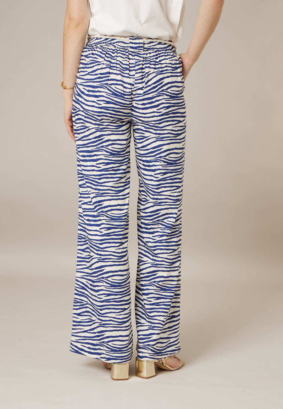 Pantalon DONAZIA bleu pour femme taille 44-3