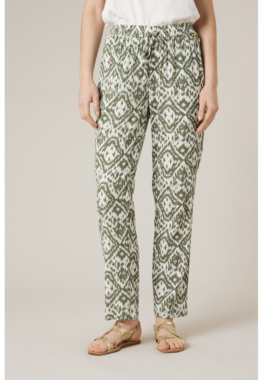 MANOLA khaki trousers for women size 44-1