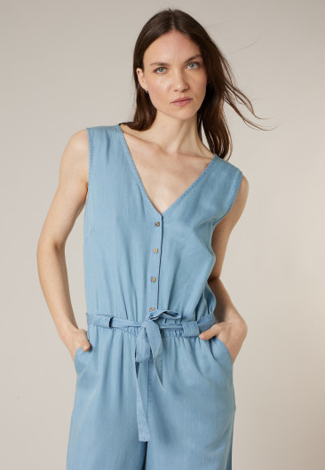 Women's blue JUMYA jumpsuit size 44-2