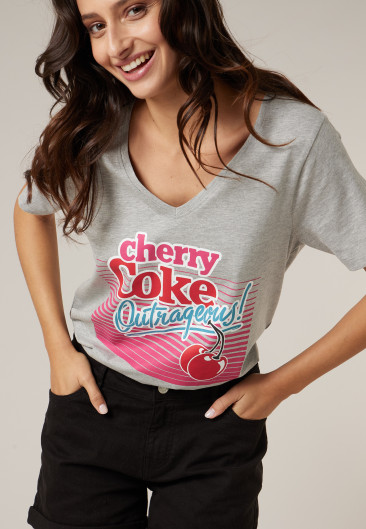 T-shirt EIGHTIES noir pour femme taille XXL-0
