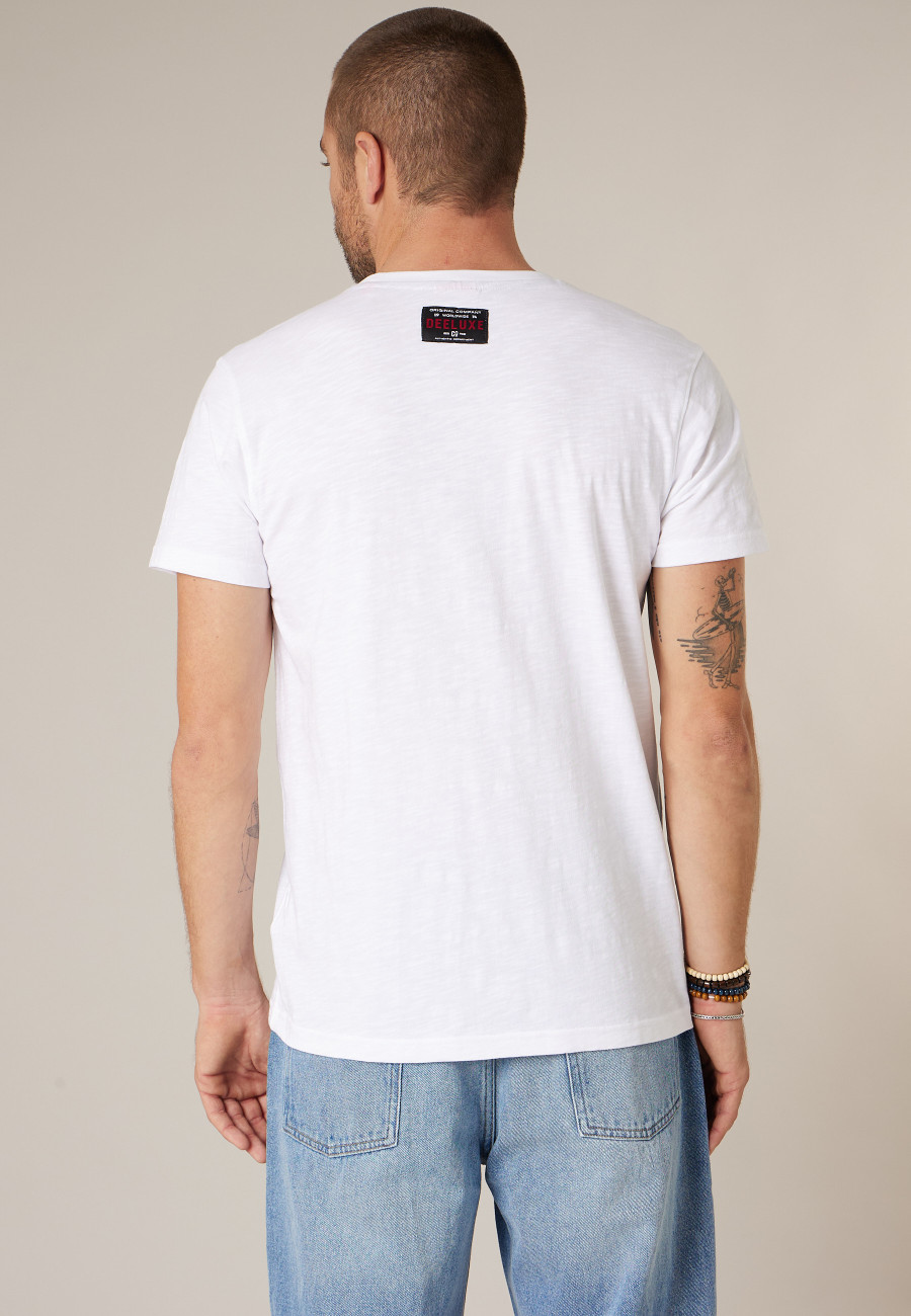 Men's TASTY white T-shirt size XXXL-3