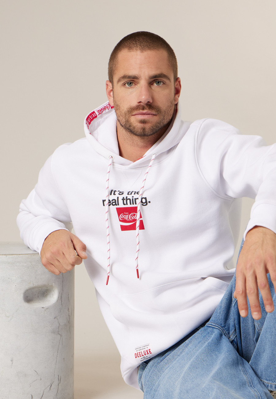 REFRESH white sweatshirt for men size XXXL-0