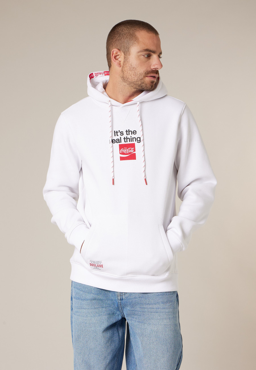 REFRESH white sweatshirt for men size XXXL-1