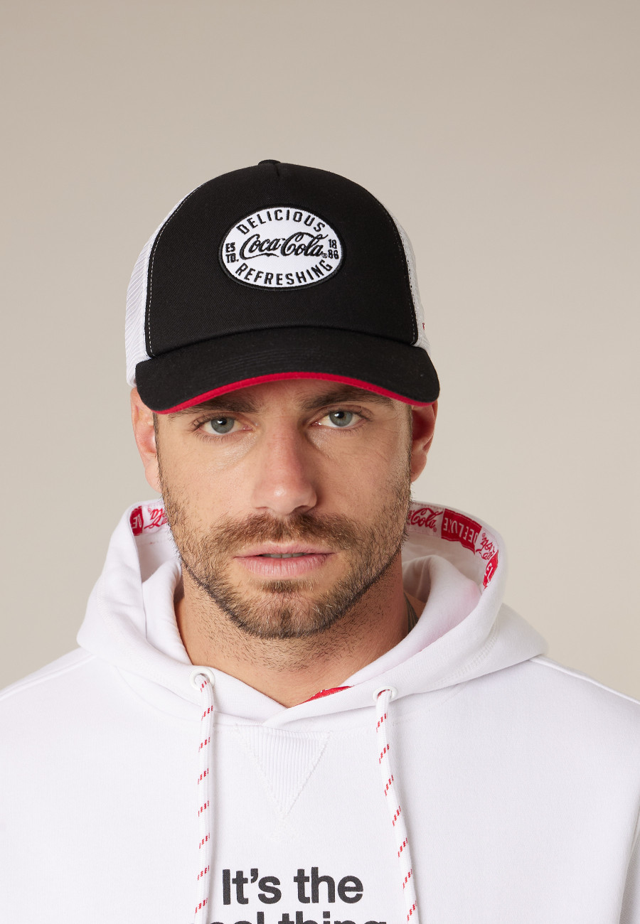 Men's black FIZZ cap size TU-0