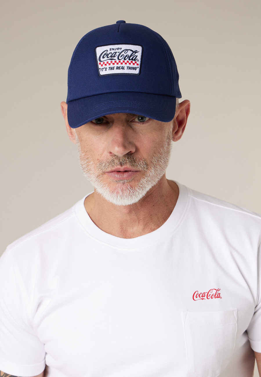 Casquette DELICIOUS marine pour homme taille TU-1