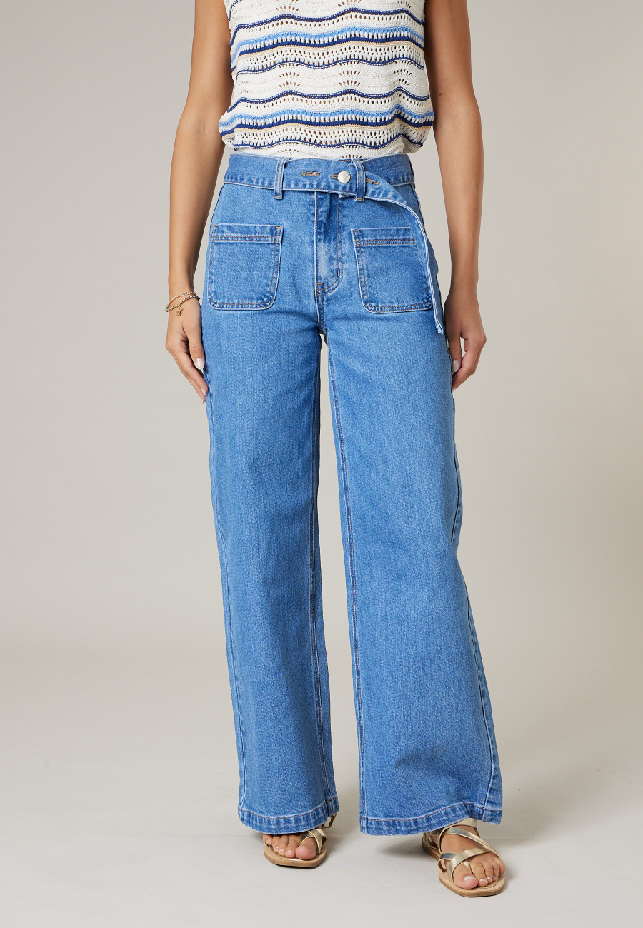 KAMI grey jeans for women size 44-1