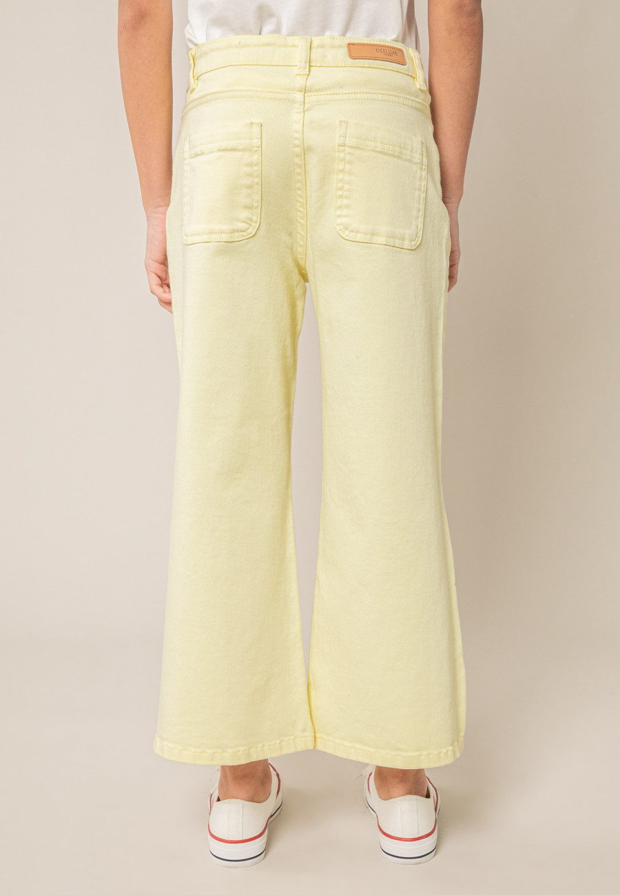 LILOO yellow jeans for girls size 8-3