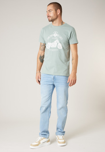 REIME blue denim jeans for men size 38-0
