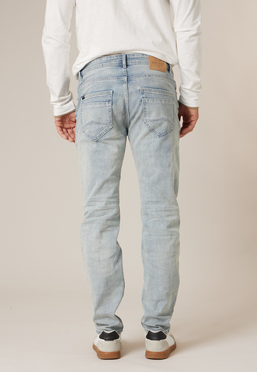 Jean CARLOS bleu pour homme taille 38.34-3