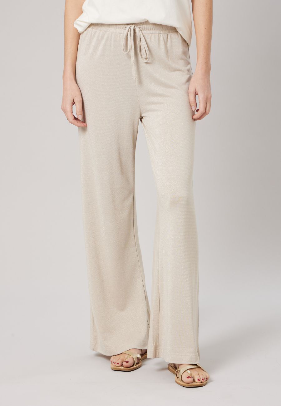 Pantalon MICHKA beige pour femme taille 44-1