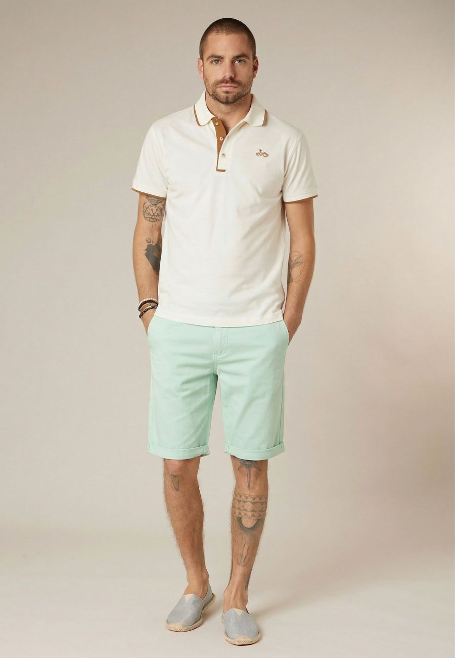 Bermuda VARTY bleu pour homme taille 38-0