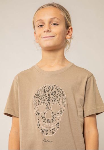 Boys' SHADOW White T-Shirt Size 8-0