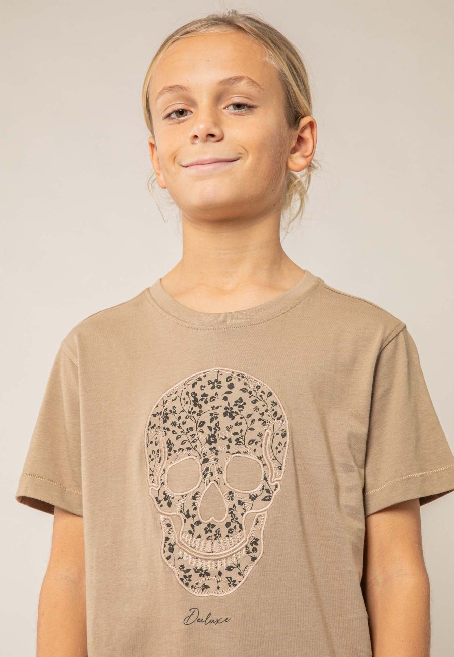 T-shirt SHADOW beige pour garçon taille 8-0