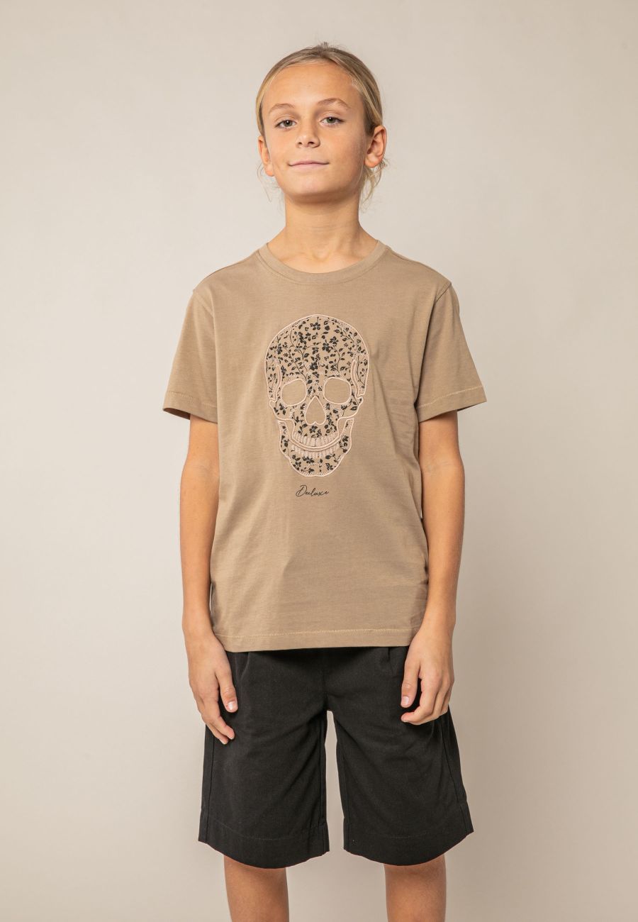 T-shirt SHADOW beige pour garçon taille 8-2